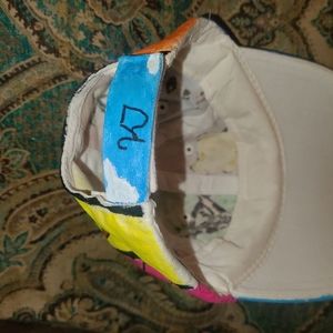 Winnie the pooh custom painted hat